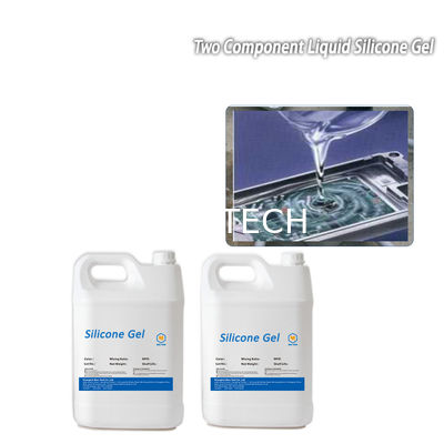 6707high hardness electrical insulation Blue waterproof cable junction box silicoen gel sealant glue