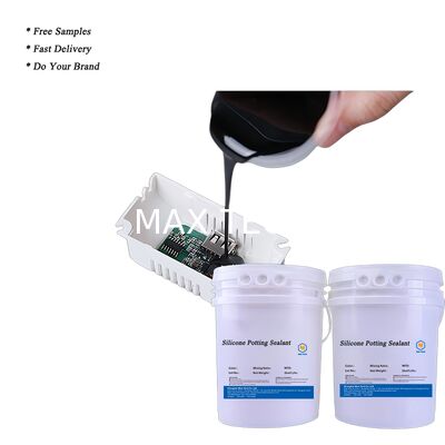 2.0 W/MK Electronic Potting Two Component Glue Silicone Potting Compound for Energy Storage Battery Module Supply