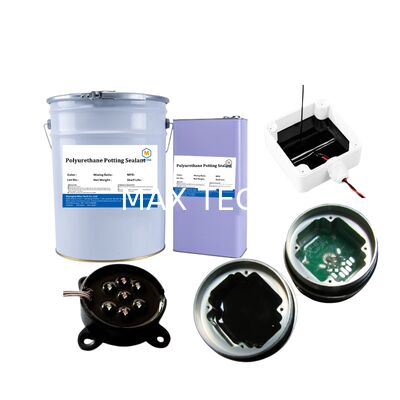 High Thermal Conductivity White PU Potting Adhesive for PCB/LED - Waterproof, Shockproof, Fast Curing Sealant