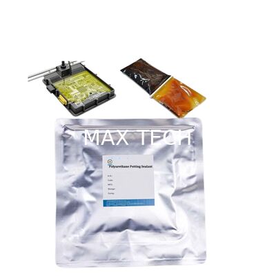 High Thermal Conductivity White PU Potting Adhesive for PCB/LED - Waterproof, Shockproof, Fast Curing Sealant