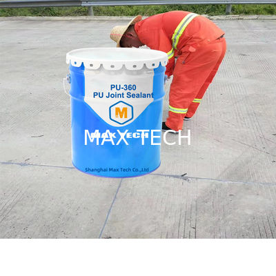 Self Leveling Sealant, Gray, polyurethane with an accelerated curing capacity for sealing horizontal expansion joints in