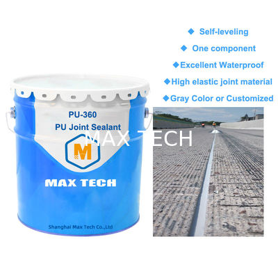 High performance,Gray  textured polyurethane sealant, self-leveling PU sealant for sealing horizontal cracks
