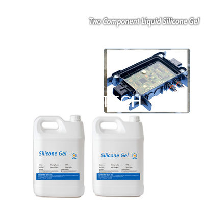 6707high hardness electrical insulation Blue waterproof cable junction box silicoen gel sealant glue