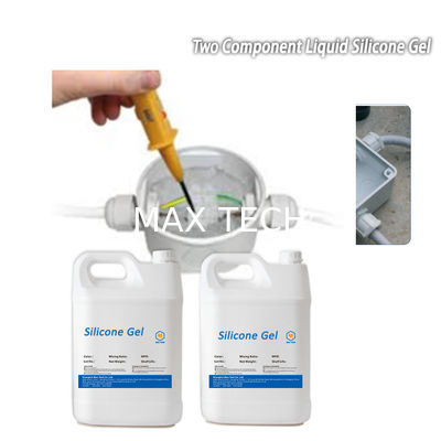 6707high hardness electrical insulation Blue waterproof cable junction box silicoen gel sealant glue