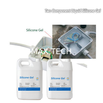 العزل الكهربائي عالية درجة الحرارة الصندوق المضاد للماء للأسلاك الزرقاء هلام السيليكون