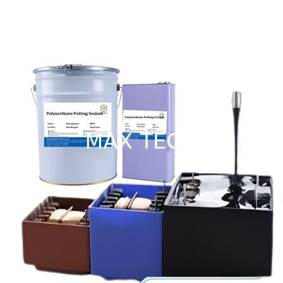 High Thermal Conductivity White PU Potting Adhesive for PCB/LED - Waterproof, Shockproof, Fast Curing Sealant
