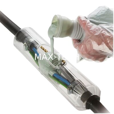 High Thermal Conductivity White PU Potting Adhesive for PCB/LED - Waterproof, Shockproof, Fast Curing Sealant