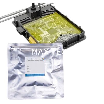 High Thermal Conductivity White PU Potting Adhesive for PCB/LED - Waterproof, Shockproof, Fast Curing Sealant